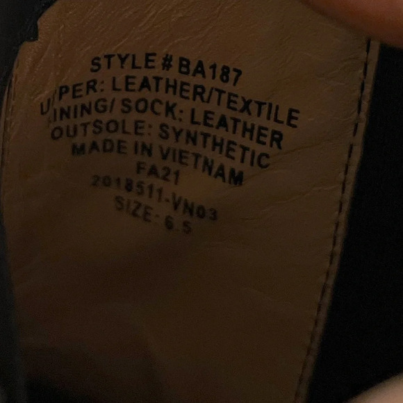 J.Crew Jaden High Shaft Chelsea Lug Sole Boot size 6.5 - Picture 8 of 10